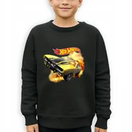 Bluzy męskie - Bluza Dziecięca DODGE HOTWHEELS Dla Fana Na Prezent Czarny 104cm - miniaturka - grafika 1