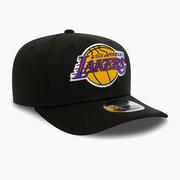 Czapki damskie - Czapka New Era NBA 9Fifty Stretch Snap Los Angeles Lakers black | WYSYŁKA W 24H | 30 DNI NA ZWROT - miniaturka - grafika 1