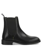 Botki damskie - Gant Sztyblety 29551770 Czarny - miniaturka - grafika 1