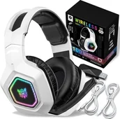 Słuchawki - ONIKUMA B100 białe - miniaturka - grafika 1