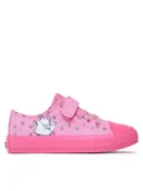 Buty dla dziewczynek - Marie Cat Trampki CF2613-1DCLS Różowy - miniaturka - grafika 1