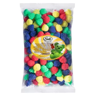 Żelki malinki kolorowe 1 kg - Żelki - miniaturka - grafika 1