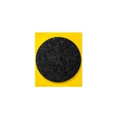 Zawiasy, okucia i inne akcesoria - Podkładka filcowa samoprzylepna czarna Ø70 4 sztuki ANDPOL - miniaturka - grafika 1