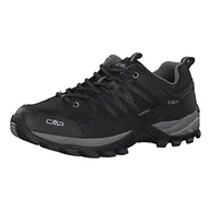 Buty trekkingowe męskie - CMP Męskie buty trekkingowe Rigel Low Trekking Wp Walking, Nero-Grey, 49 EU - miniaturka - grafika 1