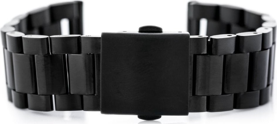 Bransoleta Pacific Model 1 solid - czarna 20mm