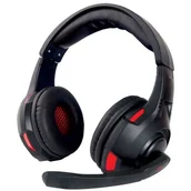 Słuchawki - Esperanza STRYKER czarno-czerwone (EGH370) - miniaturka - grafika 1