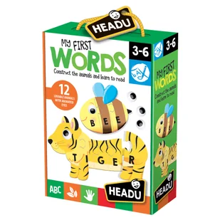 Headu Moje Pierwsze Słowa HEADU - Puzzle - miniaturka - grafika 4