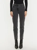 Spodnie damskie - Morgan Jeansy 242-PELAN Szary Straight Fit - miniaturka - grafika 1