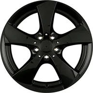 Felgi aluminiowe - BORBET 75x16 5x112 TB ET37 BLACK GLOSSY - miniaturka - grafika 1