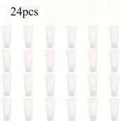 Pozostałe akcesoria kosmetyczne - TEMU 24 szt. Matowe, przezroczyste plastikowe pojemniki kosmetyczne podróżne - 5ml bezprzewodowe pojemniki na kosmetyki i glinki pod prysznic z - miniaturka - grafika 1