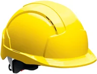 Akcesoria BHP - Kask ochronny EVOLite z blokadą skrętną, żółty - miniaturka - grafika 1