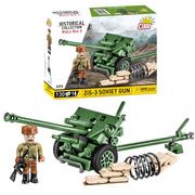 Klocki - Klocki Cobi 2293 Armata Zis-3 76 Mm Divisional Gun M1942 130 El - miniaturka - grafika 1