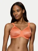 Biustonosze - Triumph Biustonosz z fiszbiną Essential 10219713 Pomarańczowy - miniaturka - grafika 1