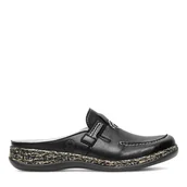 Klapki i japonki damskie - Klapki Rieker 46393-00 Czarny - miniaturka - grafika 1