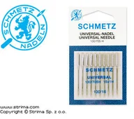 Akcesoria i części do maszyn do szycia - Schmetz Igły Półpłaskie 100x10szt domowe do maszyn - miniaturka - grafika 1