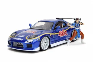 Pojazd Street Fighter 1993 Mazda RX7 1/24 - Samochody i pojazdy dla dzieci - miniaturka - grafika 1