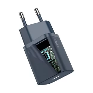 Baseus Super Si 1C szybka ładowarka USB Typ C 20W Power Delivery + kabel USB Typ C - Lightning 1m niebieski (TZCCSUP-B03) - Kable USB - miniaturka - grafika 4
