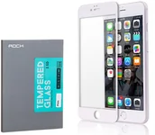 Szkła hartowane na telefon - ROCK Szkło Hartowane FULL ROCK iPhone 6/6S PLUS : Kolor - biały 659 - miniaturka - grafika 1