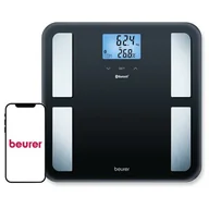 Wagi łazienkowe - Beurer BF 850 BT black Waga diagnostyczna z analizą składu ciała, czarna Bluetooth 74821 - miniaturka - grafika 1