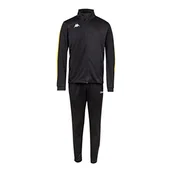 Dresy męskie - Kappa dres treningowy salcito TKS, męski, czarny, XXXXL 304IP10 - miniaturka - grafika 1