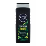 Żele pod prysznic dla mężczyzn - Nivea MEN Żel pod prysznic DEEP BOOST, 500 ml 9005800347646 - miniaturka - grafika 1