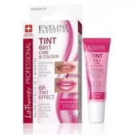 Balsamy do ust - Eveline Tint 6w1 Care&Colour Serum Do Ust 02 Pink 12ml - miniaturka - grafika 1