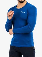 Bluzy sportowe męskie - Bluza termoaktywna Salewa Zebru Fresh AMR L/S Tee - electric - miniaturka - grafika 1