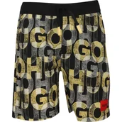 Spodnie i spodenki dla chłopców - HUGO KIDS Szorty kąpielowe | Regular Fit - miniaturka - grafika 1