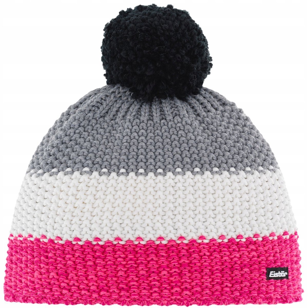 Czapka zimowa EISBAR STAR Pompon KIDS wool merino