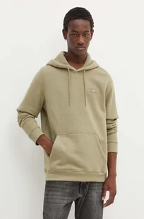 Dickies bluza męska kolor zielony z kapturem gładka - Bluzy męskie - miniaturka - grafika 1