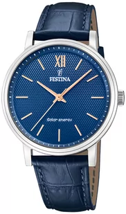 Zegarek Zegarek Festina F20660-4 Solar Energy Classic - Zegarki męskie - miniaturka - grafika 1