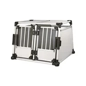 Sprzęt podróżny i transportery dla psów - TRIXIE TRIXIE Podwójna skrzynia transportowa 95 × 69 × 88 cm - miniaturka - grafika 1