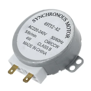 AC 220-240V 50/60Hz 5/6RPM 4W Silnik synchroniczny gramofonu do piekarnika miniwave Jak pokazano na zdjęciu - Akcesoria i części do kuchenek i piekarników - miniaturka - grafika 1