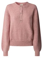Swetry damskie - Pepe Jeans Sweter "Nica" w kolorze jasnoróżowym - miniaturka - grafika 1
