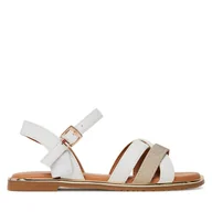 Buty dla dziewczynek - Sandały Tommy Hilfiger T3A2-33779-0273X M Biały - miniaturka - grafika 1