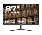 Monitory - JAPANNEXT JN-IPS27WQHDR-C65W (27") 2560x1140 px Wide Quad HD LCD Czarny - miniaturka - grafika 1