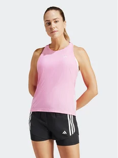 adidas Koszulka techniczna Own The Run IN2963 Różowy Regular Fit - Koszulki sportowe damskie - miniaturka - grafika 1