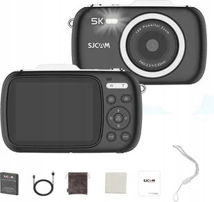 SJCAM ZV100 czarny - Aparaty Cyfrowe - miniaturka - grafika 1