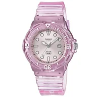 Zegarki damskie - Casio Zegarek LRW-200HS-4EVEF, przezroczysty, bransoletka - miniaturka - grafika 1