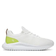 Sneakersy męskie - Sneakersy Calvin Klein Jeans Eva Runner Tech Knit YM0YM01293 Biały - miniaturka - grafika 1