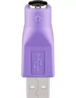 Adaptery i przejściówki - Wentronic USB Adapter  a wtyk do gniazda PS2 68918 - miniaturka - grafika 1