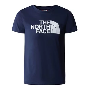 Koszulka The North Face Easy 0A82GH8K21 - granatowa - Koszulki i topy damskie - miniaturka - grafika 1