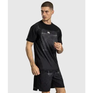 Venum Koszulka Techniczna Treningowa G-Fit Dry Tech T-shirt Deep Black/Desert Sand - Kimona, stroje i obuwie - miniaturka - grafika 1