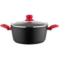 Garnki - Garnek aluminiowy Mars z pokrywką 24 cm 4,3 l - miniaturka - grafika 1