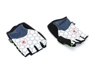 Rękawiczki rowerowe - Rękawiczki rowerowe ROMET REFLEX  biało szare et/logo Romet roz. XL - miniaturka - grafika 1