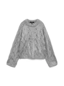 Swetry damskie - Vero Moda Sweter w kolorze szarym - miniaturka - grafika 1