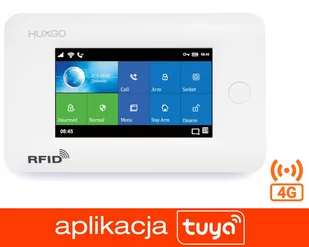 Bezprzewodowy alarm GSM + WiFi HXA006 4G LTE z aplikacją TUYA SMART - C2 - Alarmy - miniaturka - grafika 1