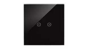 KONTAKT-SIMON Simon Touch ramki Panel dotykowy S54 Touch, 1 moduł, 2 pola dotykowe poziome zastygła lawa DSTR12/73 DSTR12/73 - Domofony - miniaturka - grafika 1