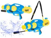 Zabawki i gry sportowe - Pistolet na wodę wyrzutnia wodna 2400ml niebieski KX6186_1 - miniaturka - grafika 1