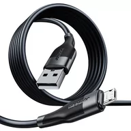 Kable USB - Joyroom kabel USB - micro USB do ładowania / transmisji danych 3A 1m czarny (S-1030M12) S-1030M12(M)-black - miniaturka - grafika 1